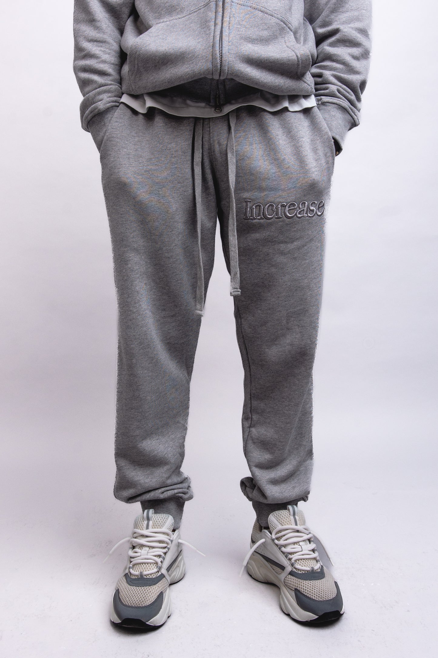 GREY SIMPLISTIC BOTTOMS